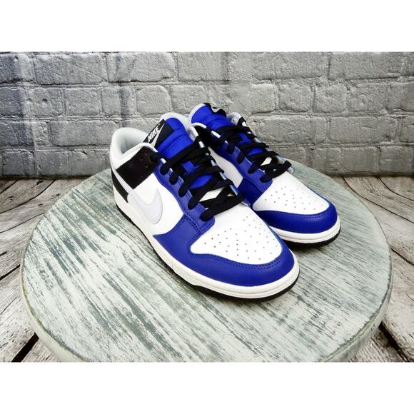 Nike Dunk Low "Game Royal" White/Football Grey-Game Royal Men Size 9 NIB - Picture 3 of 9